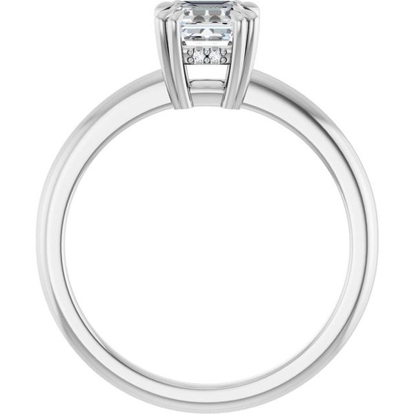 Double Claw-Prong Engagement Ring Image 2 Blue Water Jewelers Saint Augustine, FL