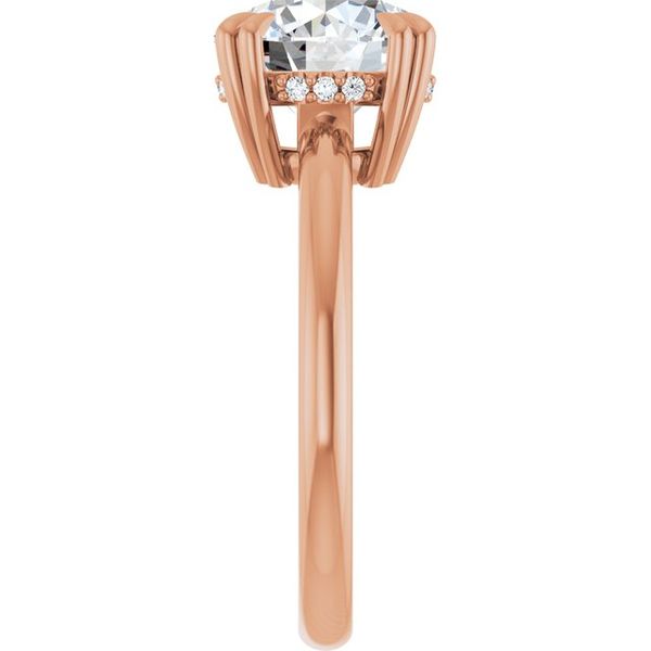 Double Claw-Prong Engagement Ring Image 4 Leitzel's Jewelry Myerstown, PA