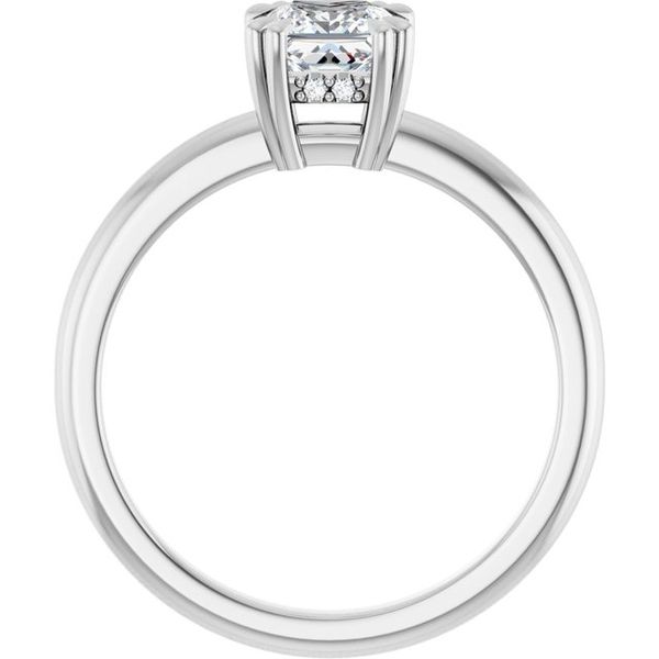 Double Claw-Prong Engagement Ring Image 2 Waddington Jewelers Bowling Green, OH