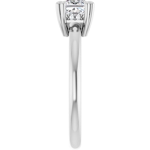 Double Claw-Prong Engagement Ring Image 4 Waddington Jewelers Bowling Green, OH