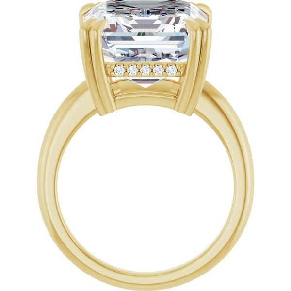 Double Claw-Prong Engagement Ring Image 2 Leitzel's Jewelry Myerstown, PA
