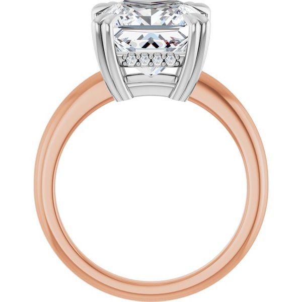 Double Claw-Prong Engagement Ring Image 2 Blocher Jewelers Ellwood City, PA