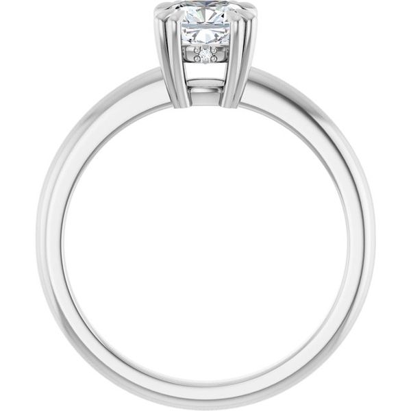 Double Claw-Prong Engagement Ring Image 2 LeeBrant Jewelry & Watch Co Sandy Springs, GA