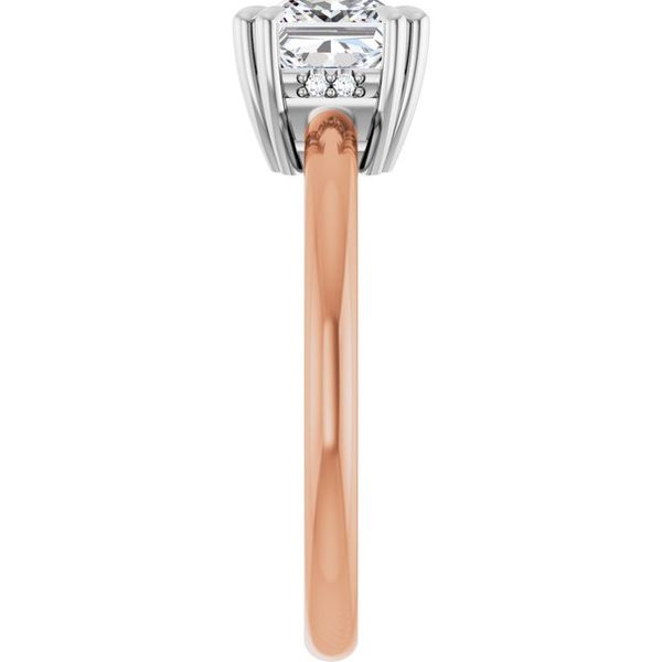 Double Claw-Prong Engagement Ring Image 4 Leitzel's Jewelry Myerstown, PA