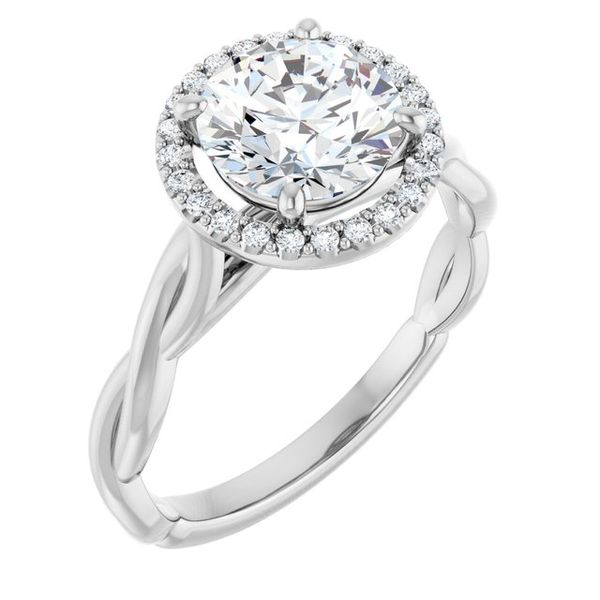 Ever & Ever Halo-Style Engagement Ring CONFIG.1560921 | Javeri Jewelers ...