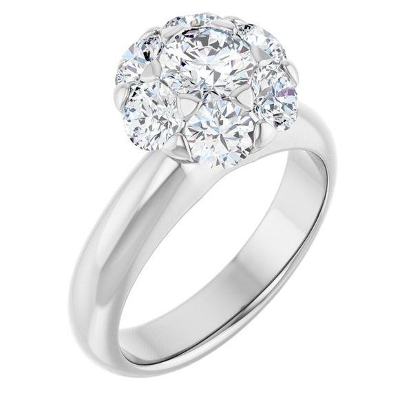Cluster Engagement Ring MurDuff's, Inc. Florence, MA