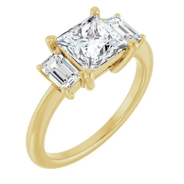 Three-Stone Engagement Ring