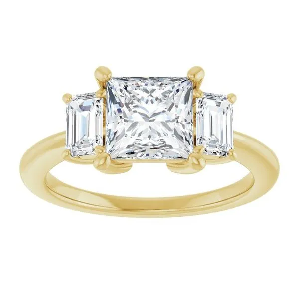 Three-Stone Engagement Ring