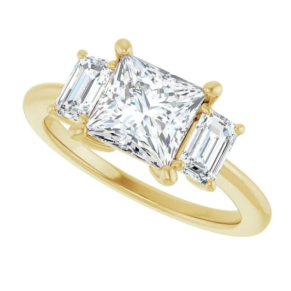 Three-Stone Engagement Ring