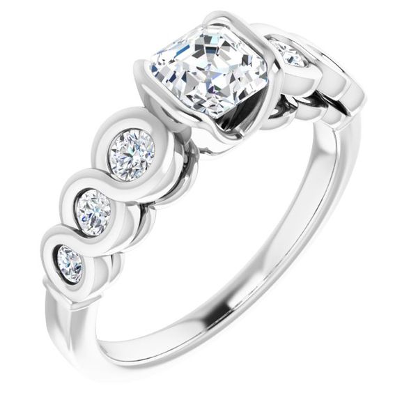 Bezel-Set Engagement Ring J. Thomas Jewelers Rochester Hills, MI
