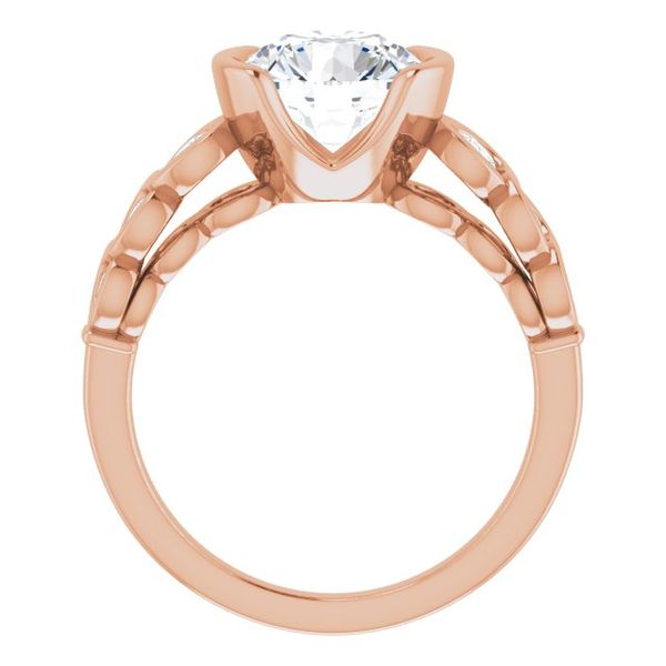 Bezel-Set Engagement Ring Image 2 Futer Bros Jewelers York, PA