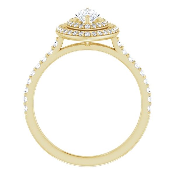 Double Halo-Style Engagement Ring Image 2 Futer Bros Jewelers York, PA