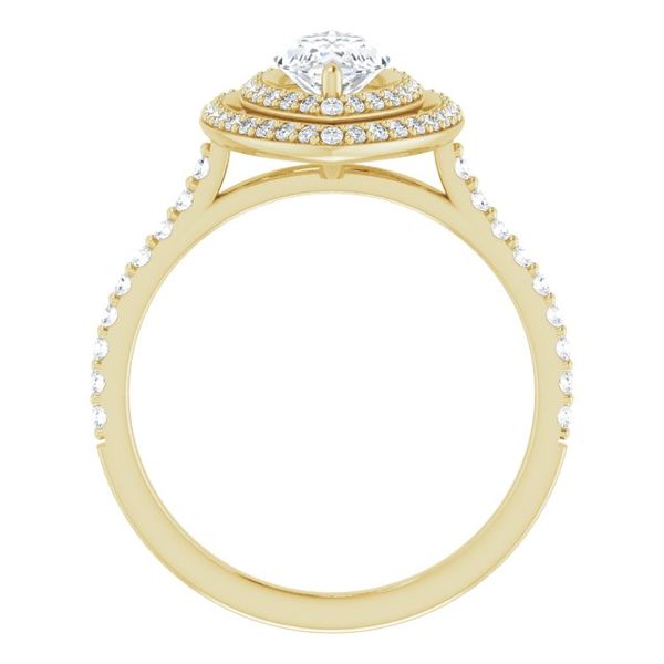 Double Halo-Style Engagement Ring Image 2 Karadema Inc Orlando, FL