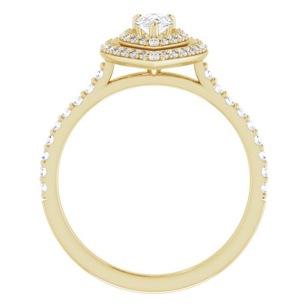 Double Halo-Style Engagement Ring Image 2 Karadema Inc Orlando, FL