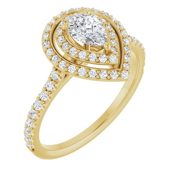 Double Halo-Style Engagement Ring Karadema Inc Orlando, FL