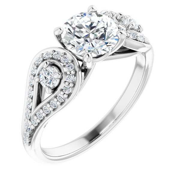 Vintage-Inspired Engagement Ring Karadema Inc Orlando, FL