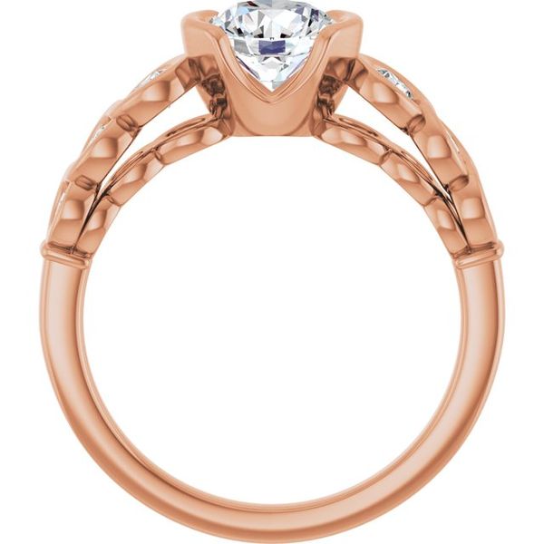Bezel-Set Engagement Ring Image 2 Reiniger Jewelers Swansea, IL
