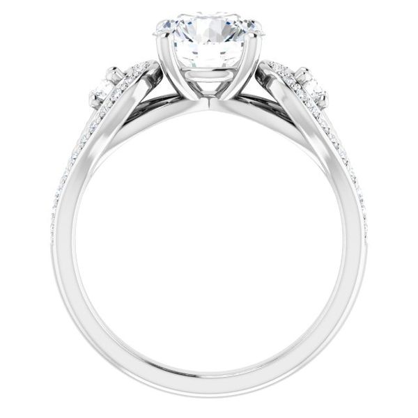 Vintage-Inspired Engagement Ring Image 2 Hingham Jewelers Hingham, MA
