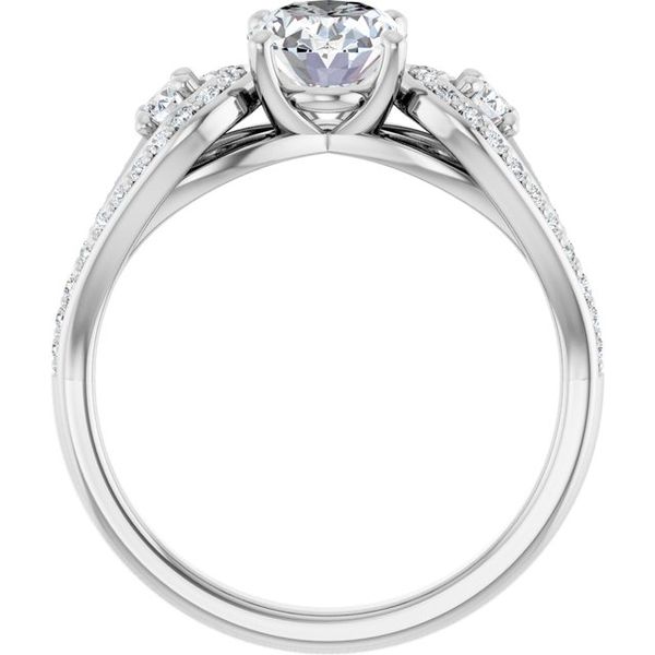 Vintage-Inspired Engagement Ring Image 2 Waddington Jewelers Bowling Green, OH