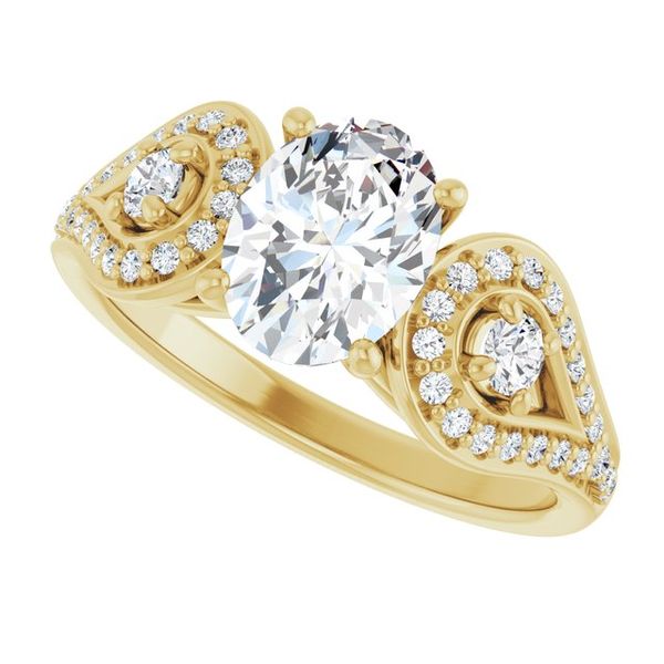 Vintage-Inspired Engagement Ring Image 5 Hingham Jewelers Hingham, MA