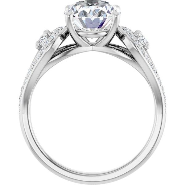 Vintage-Inspired Engagement Ring Image 2 Karadema Inc Orlando, FL