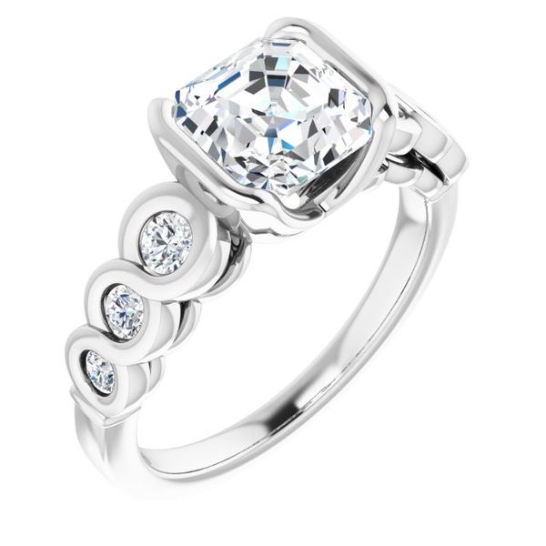 Bezel-Set Engagement Ring Greenfield Jewelers Pittsburgh, PA