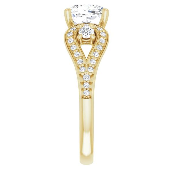 Vintage-Inspired Engagement Ring Image 4 LeeBrant Jewelry & Watch Co Sandy Springs, GA