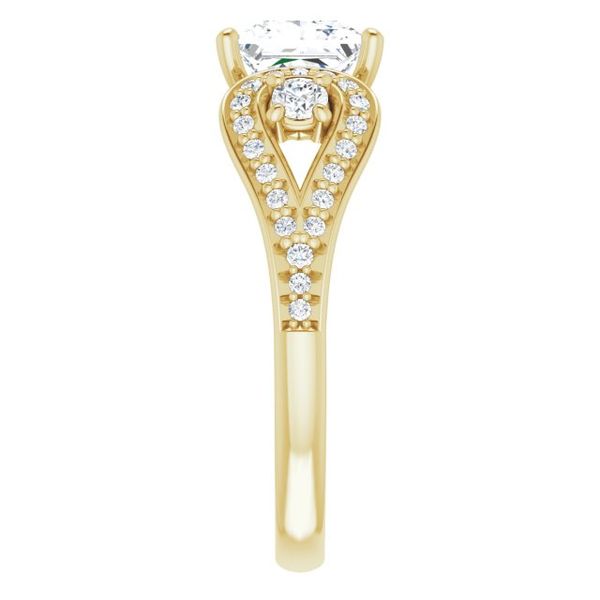 Vintage-Inspired Engagement Ring Image 4 Minor Jewelry Inc. Nashville, TN