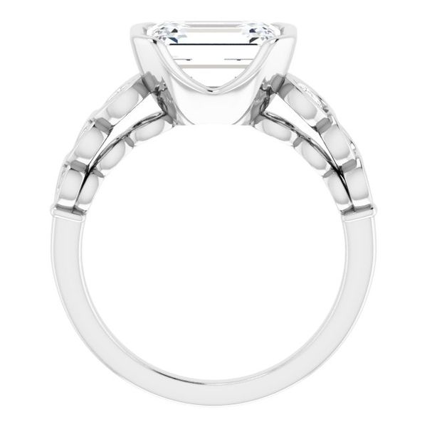 Bezel-Set Engagement Ring Image 2 Futer Bros Jewelers York, PA