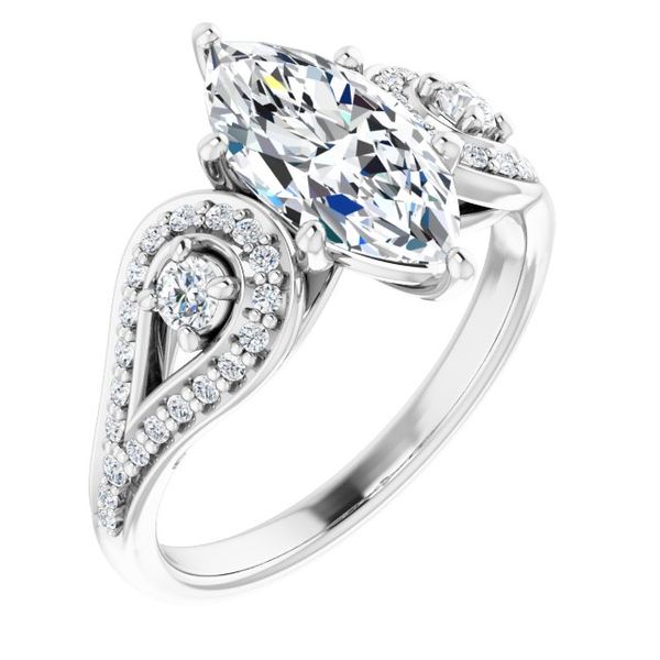 Vintage-Inspired Engagement Ring Futer Bros Jewelers York, PA