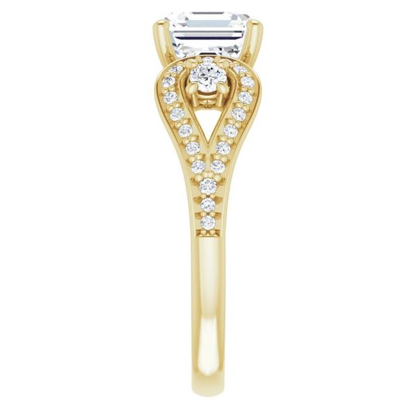 Vintage-Inspired Engagement Ring Image 4 Michael Szwed Jewelers Longmeadow, MA