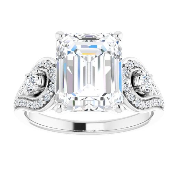 Vintage-Inspired Engagement Ring Image 3 Glatz Jewelry Aliquippa, PA