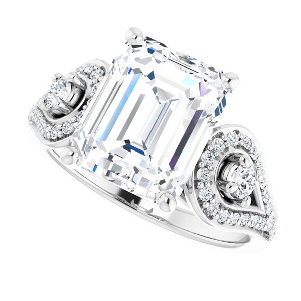 Vintage-Inspired Engagement Ring Image 5 Glatz Jewelry Aliquippa, PA