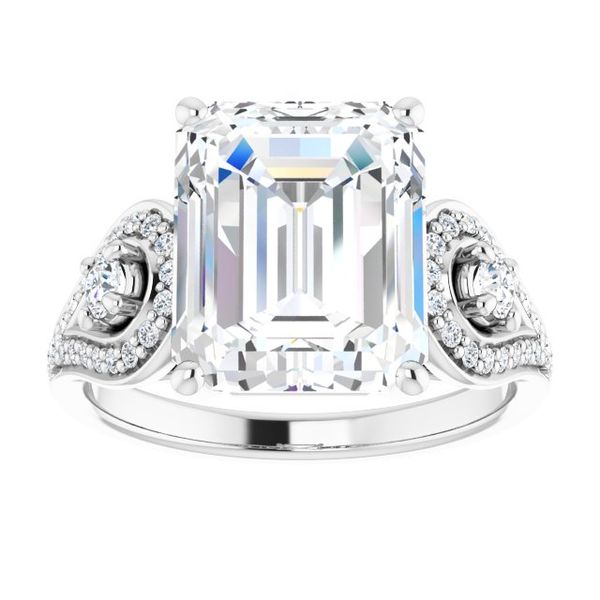 Vintage-Inspired Engagement Ring Image 3 Futer Bros Jewelers York, PA