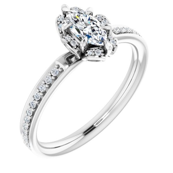 Halo-Style Engagement Ring Puckett's Fine Jewelry Benton, KY