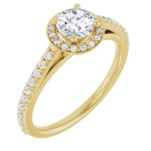 Halo-Style Engagement Ring Glatz Jewelry Aliquippa, PA