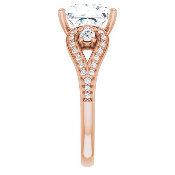 Vintage-Inspired Engagement Ring Image 4 Glatz Jewelry Aliquippa, PA
