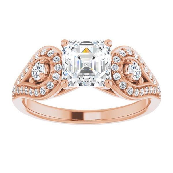 Vintage-Inspired Engagement Ring Image 3 Victoria Jewellers REGINA, SK