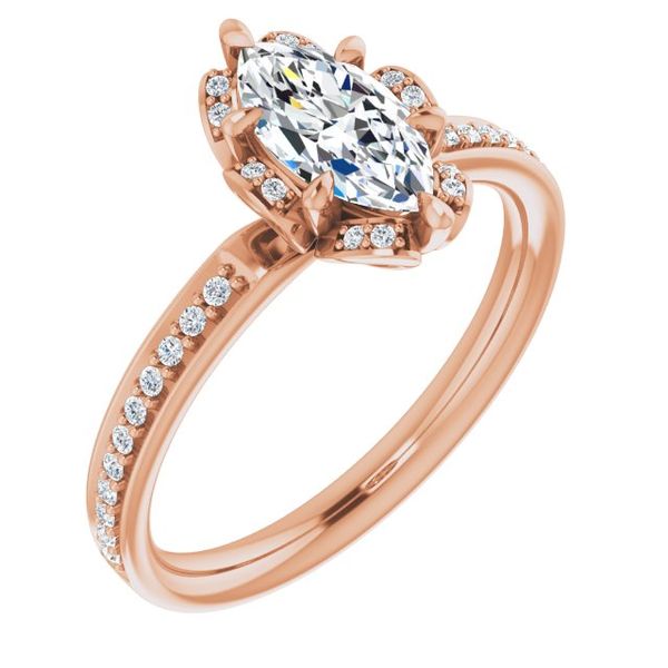 Halo-Style Engagement Ring Victoria Jewellers REGINA, SK