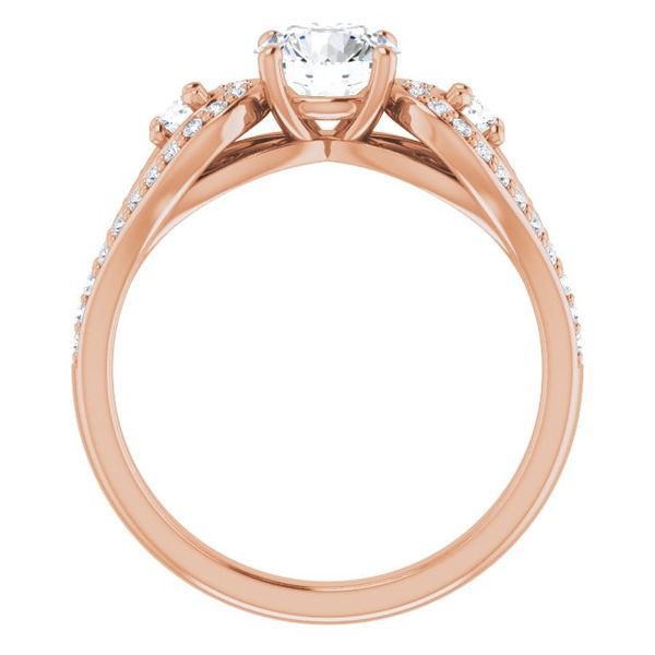 Vintage-Inspired Engagement Ring Image 2 Ballard & Ballard Fountain Valley, CA