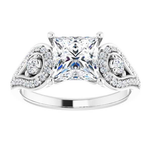 Vintage-Inspired Engagement Ring Image 3 Mueller Jewelers Chisago City, MN