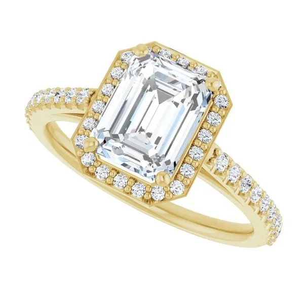 Halo-Style Engagement Ring