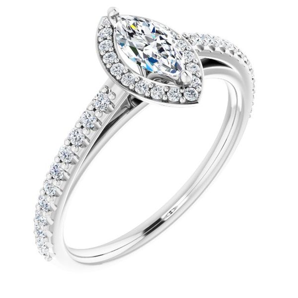 Halo-Style Engagement Ring LeeBrant Jewelry & Watch Co Sandy Springs, GA