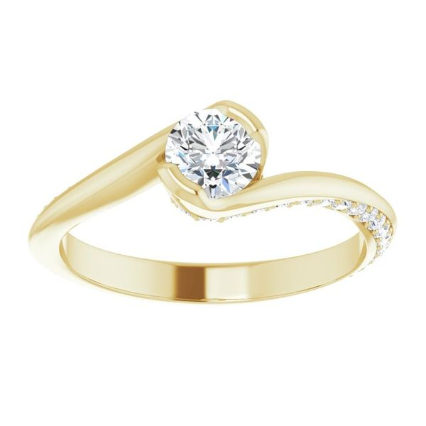 Ever & Ever Accented Engagement Ring CONFIG.2469399 | Blue Water Jewelers |  Saint Augustine, FL