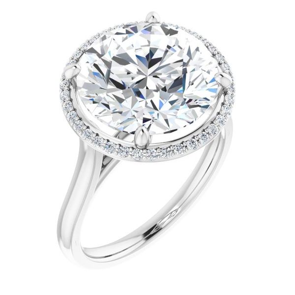 Halo-Style Engagement Ring The Hills Jewelry LLC Worthington, OH