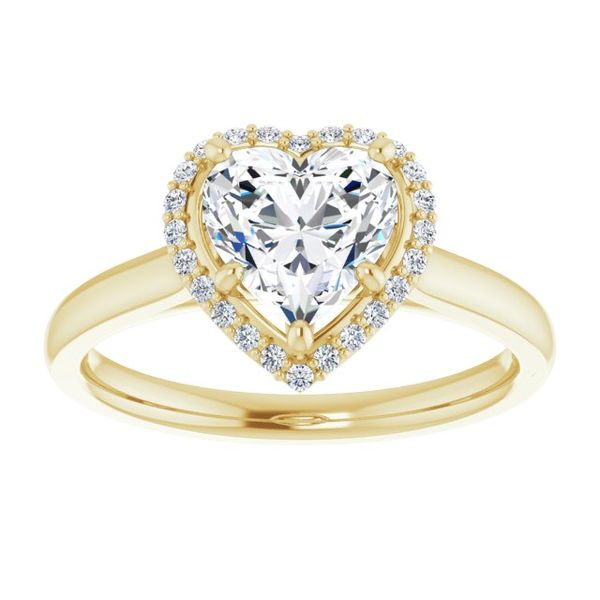 Halo-Style Engagement Ring Image 3 The Hills Jewelry LLC Worthington, OH
