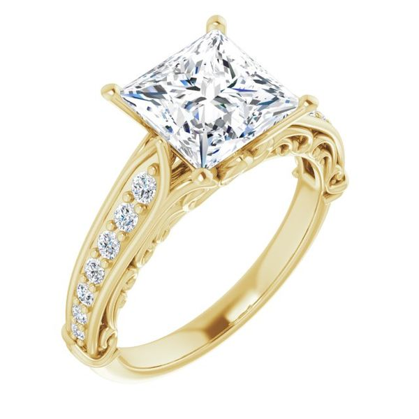 Accented Engagement Ring CONFIG.2475362 14KY - Mountings | Raleigh 