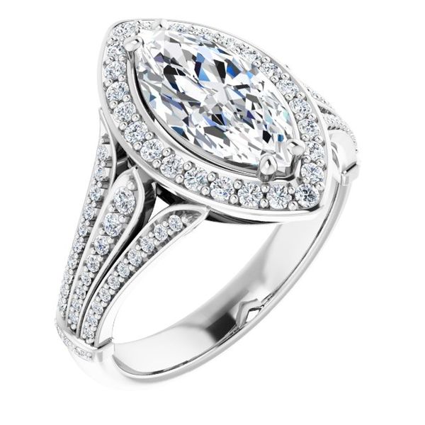 Halo-Style Engagement Ring Jambs Jewelry Raymond, NH