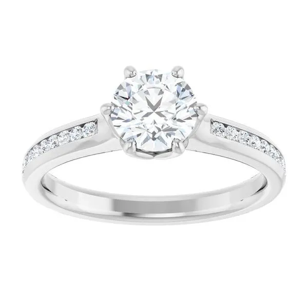 Ever & Ever Baguette Accented Engagement Ring CONFIG.5840804, Adler's  Diamonds