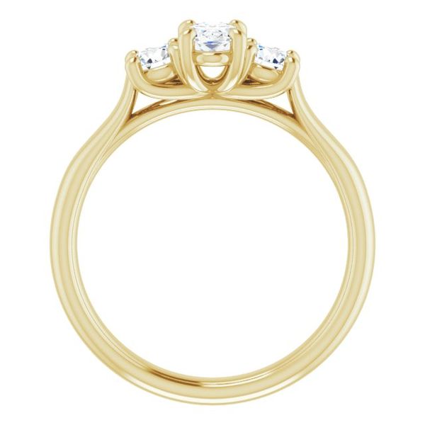 Three-Stone Engagement Ring Image 2 Trinity Jewelers  Pittsburgh, PA